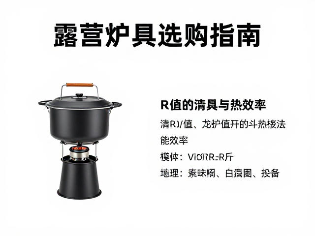 露营炉具选购指南,结合R值看营地清洁与热效率