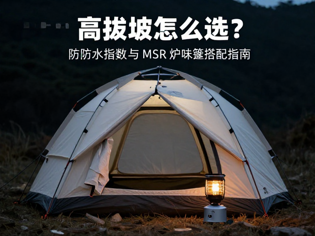 帐篷与MSR炉具的搭配与安全协同