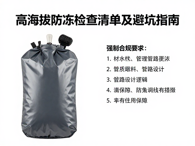 高海拔防冻水袋怎么选?出发前装备检查清单及避坑指南