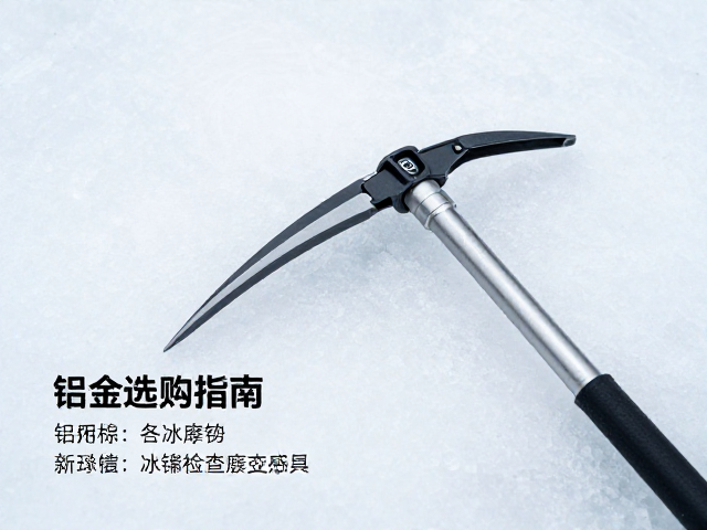冰锥连接点与镐柄结构的检查细节
