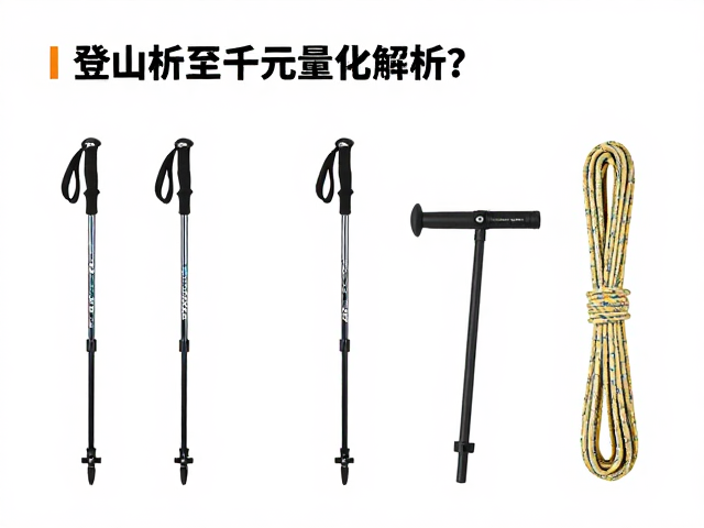 登山杖与绳索怎么选?数百至千元装备解析,构建专业上升系统