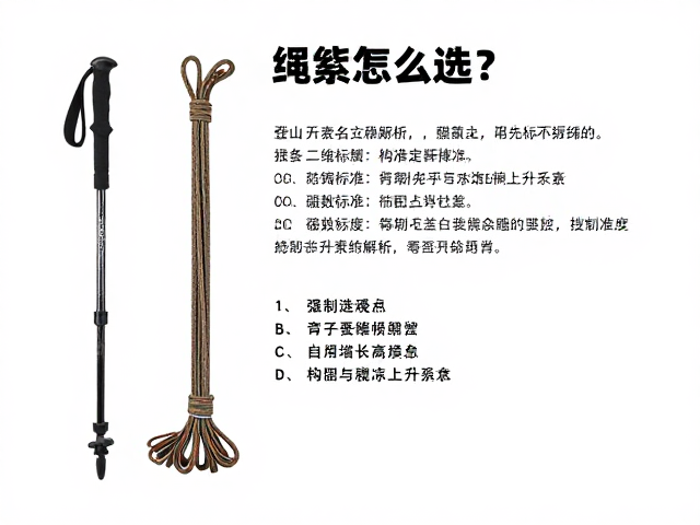 绳索系统的强度标准与安全系数