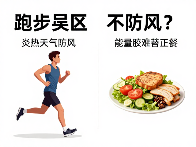 能量胶与正餐的营养代谢差异