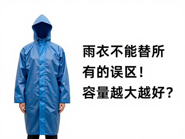 雨衣不能替所有防护!装备误区,容量越大越好?