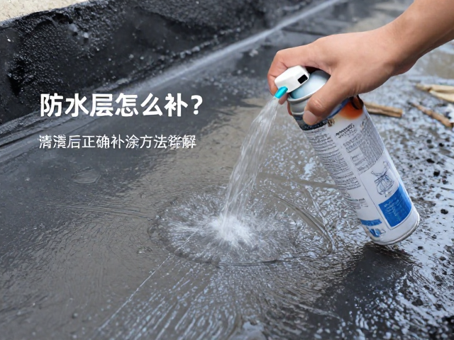 防水层失效怎么补?喷剂清洗后正确补涂方法详解