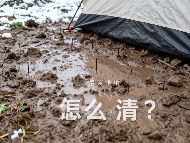 雨雪后帐篷地钉泥土怎么清?重点干燥与清洗全攻略