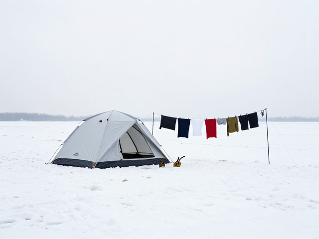 冰雪地露营帐篷搭建与雪锚固定指南,晾干收纳全攻略