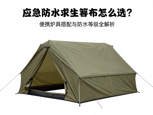 应急防水求生篷布怎么选?便携炉具搭配与防水等级全解析