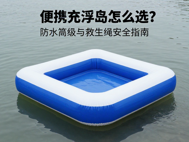便携充气浮岛怎么选?防水等级与救生绳安全指南
