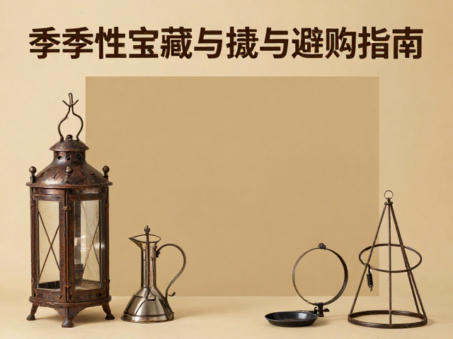 复古铁艺陈设品,精致露营者的季节性宝藏与选购指南