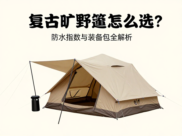 复古大型旷野帐篷怎么选?防水指数与装备包全解析