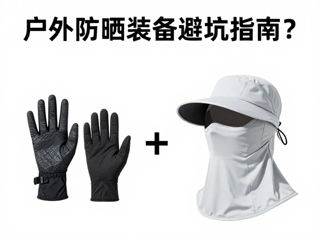 防紫外线透气面巾防晒手套露营帽怎么选？户外防晒装备避坑指南