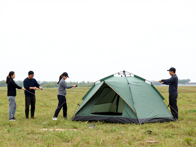 多人野外帐怎么选？自动弹开，风绳加固，防风又省力