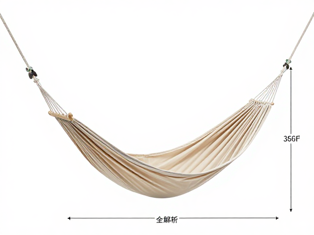 防侧翻吊床怎么挂？避开过高悬挂，展开尺寸全解析