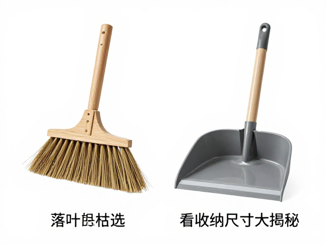 迷你扫帚簸箕怎么选?应对落叶枯枝,看收纳尺寸大揭秘