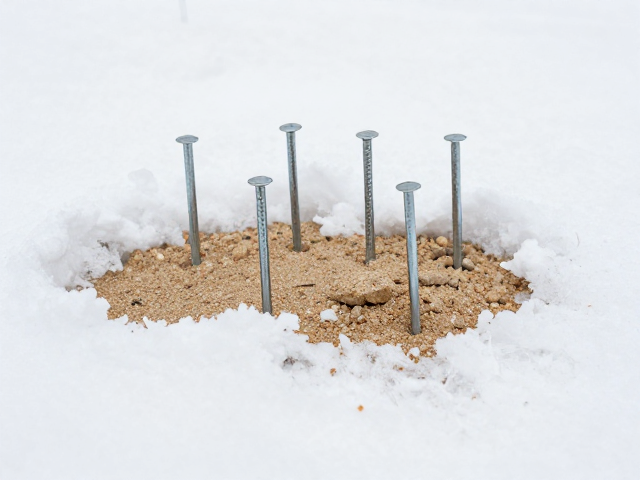 雪地防滑钢钉怎么选?沙地雪地专用款应对砂石地面更稳