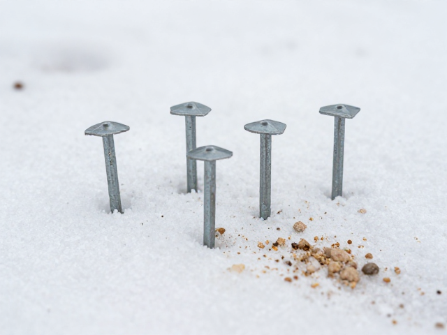 雪地防滑钢钉怎么选?沙地雪地专用款应对砂石地面更稳