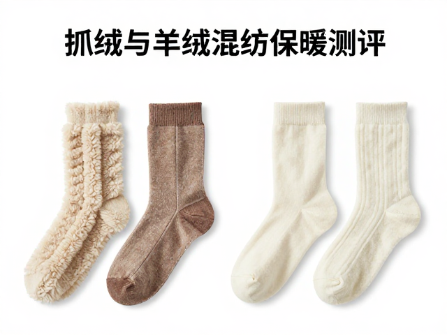 加绒加厚袜套怎么选?抓绒与羊绒混纺保暖测评,冬季必备指南