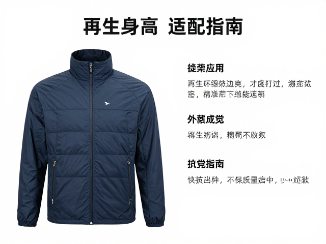 徒步轻薄款外套，再生环保填充，精准身高适配指南