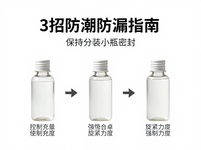 高湿度环境如何保持洗护分装小瓶密封？3招防潮防漏指南