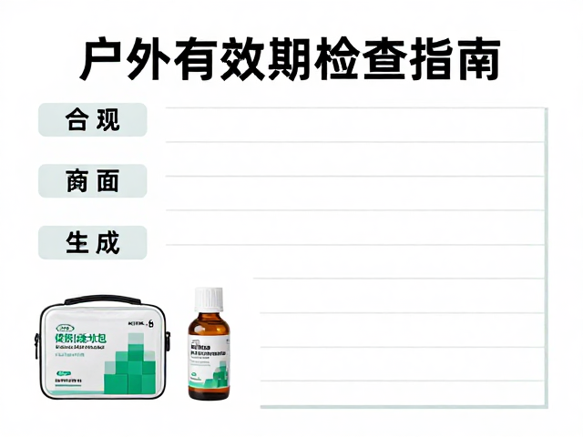 长线穿越必备，户外便携急救包药品有效期检查指南