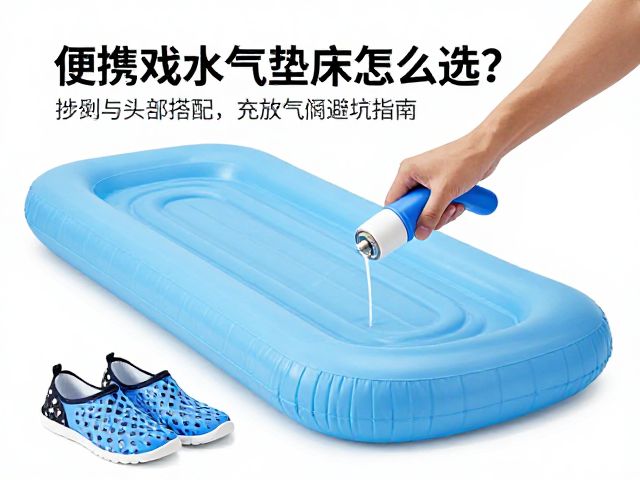 便携戏水气垫床怎么选?涉水鞋搭配与充放气阀避坑指南