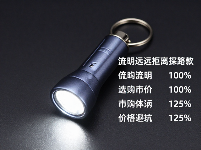 钥匙扣小手电怎么选？高流明远距离探路款价格与选购指南