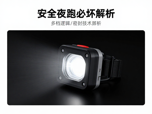 夜跑防水灯推荐,多档亮度,防尘密封,安全夜跑必备神器
