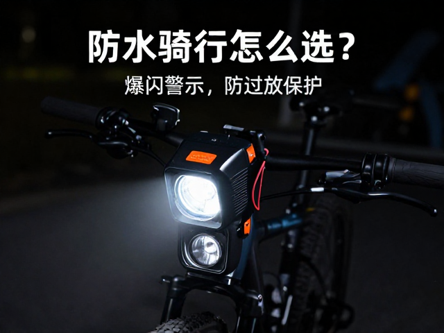 防水骑行灯怎么选？爆闪警示，防过放保护，夜骑更安全