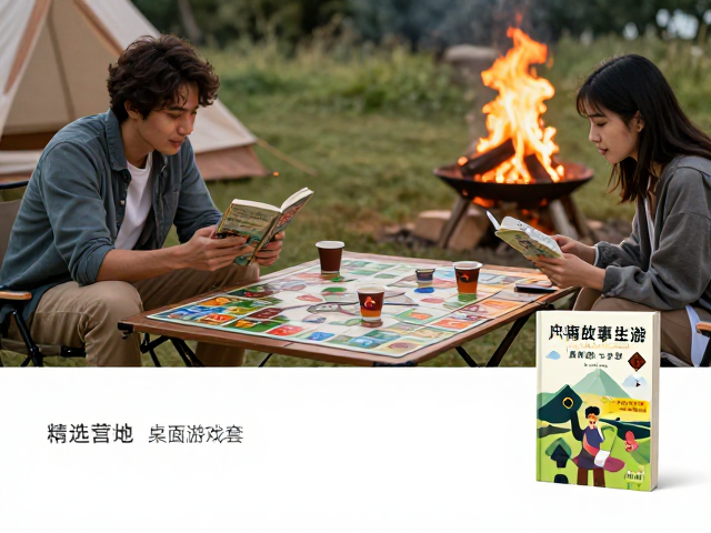 露营必带!户外桌面游戏套搭配篝火围坐阅读,精选营地故事书推荐