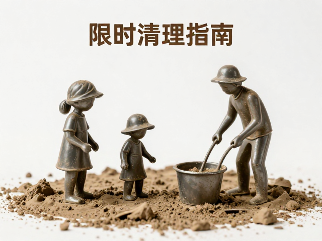 复古金属小摆件亲子童趣风，泥沙及时清理指南