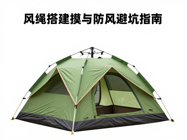 四季徒步帐怎么选？屋脊帐篷风绳搭建与防风避坑指南