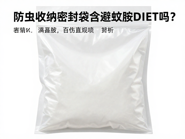 防虫收纳密封袋含避蚊胺DEET吗?能否直接喷衣物?专家详解