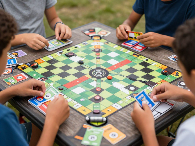 青少年营地必备，耐磨棋盘桌游卡，多人聚会嗨玩不输牌