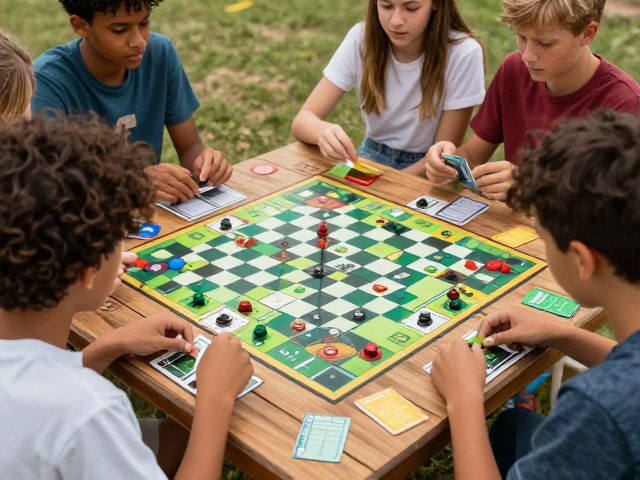 青少年营地必备，耐磨棋盘桌游卡，多人聚会嗨玩不输牌