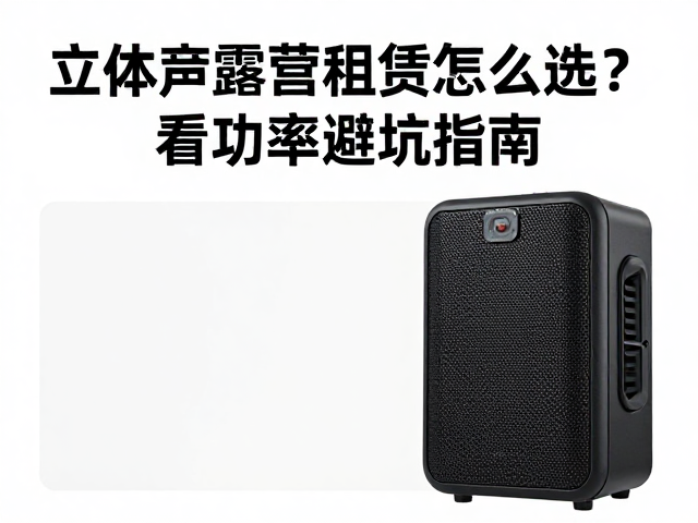 立体声露营音箱租赁怎么选?看功率避坑指南