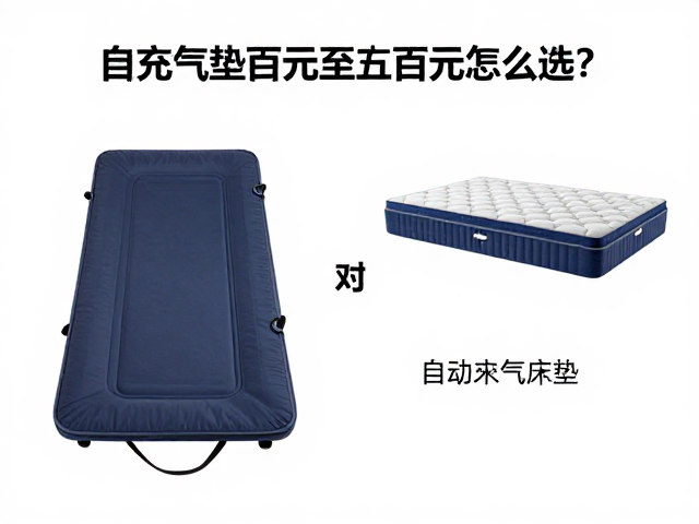 自充气垫百元至数百元怎么选?对比行军床与自动充气床垫