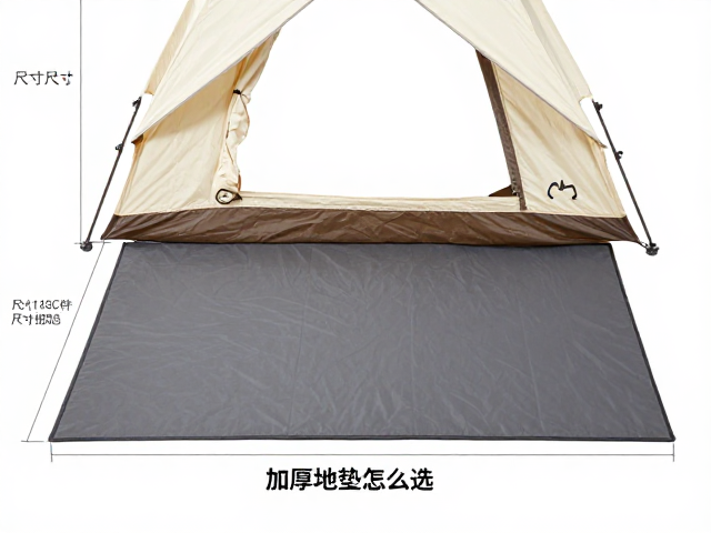 加厚地垫怎么选？根据帐篷尺寸选规格，搭配睡袋更舒适