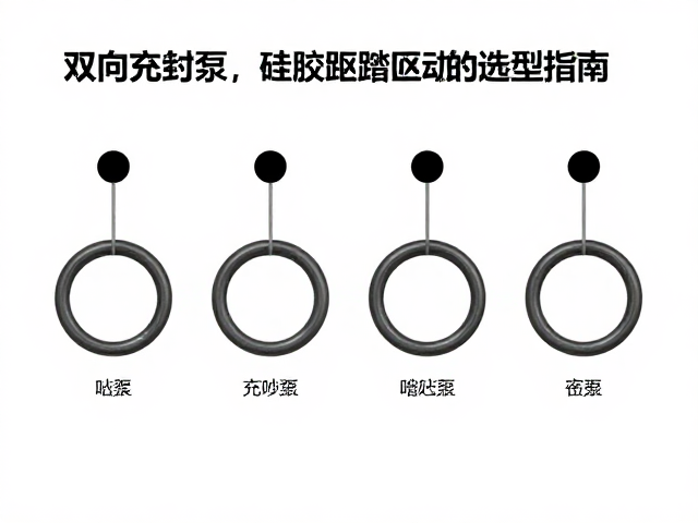 双向充抽泵硅胶密封圈与脚踏驱动选型指南