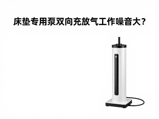 床垫专用泵双向充放气工作噪音大？选静音款避坑指南