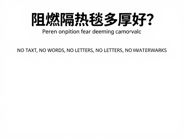 阻燃隔热毯多厚好？防止电源过热接触的关键厚度指南