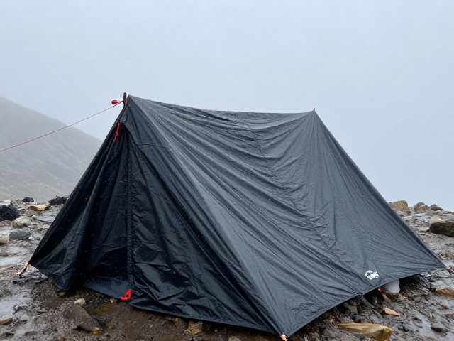 高海拔登山遇雨雪?应急防水求生篷布硬核防护指南