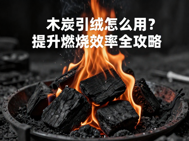 木炭引燃绒怎么用？明火隔离保安全，提升燃烧效率全攻略