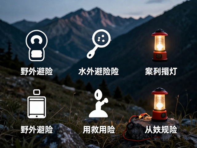 山地露营必备，野外避险用具与求救信号灯的使用指南