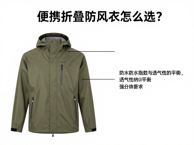 便携折叠防风衣怎么选？防水指数与多口袋收纳全解析
