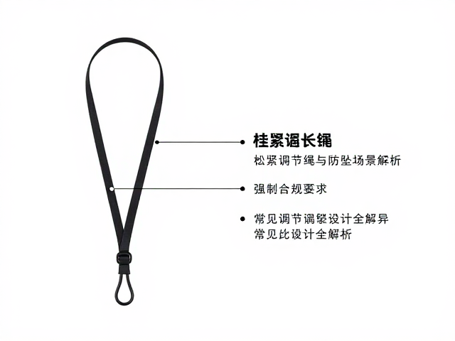 挂绳长度怎么选？松紧调节绳与防坠落设计全解析