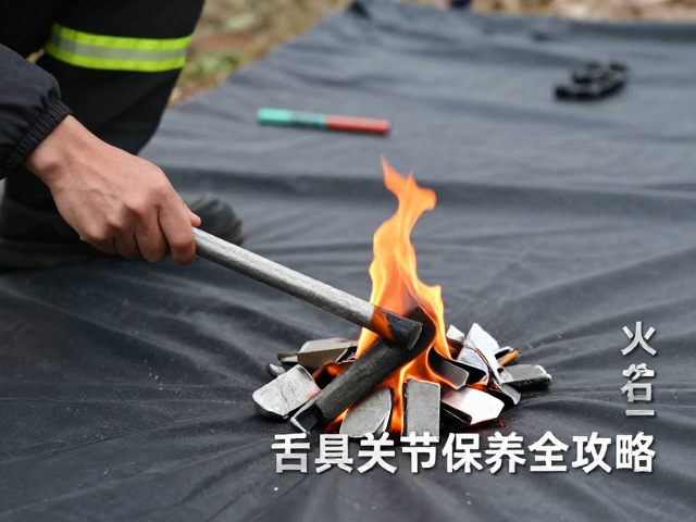 单兵应急遮蔽篷布怎么用?镁棒火石生火与工具关节保养全攻略