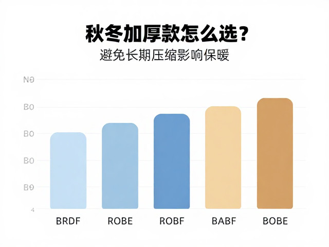 秋冬加厚款怎么选？看舒适温标，避免长期压缩影响保暖