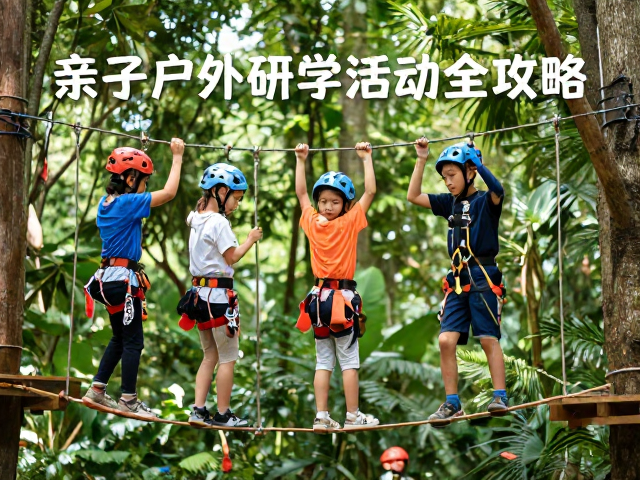 亲子户外小游戏推荐,丛林拓展与研学活动全攻略