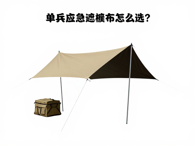 单兵应急遮蔽篷布怎么选？搭配家庭露营应急套装，打造户外安全动